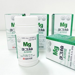 일양약품 마그네슘 프리미엄 (1,000mg x 60정) 1+1