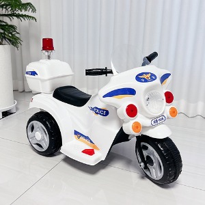 어린이 경찰 오토바이 전동오토바이
