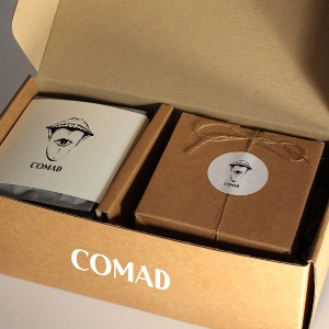콤아드 커피 기프트 선물세트 (드립백 10팩 + 머그컵 1개 + 선물박스)